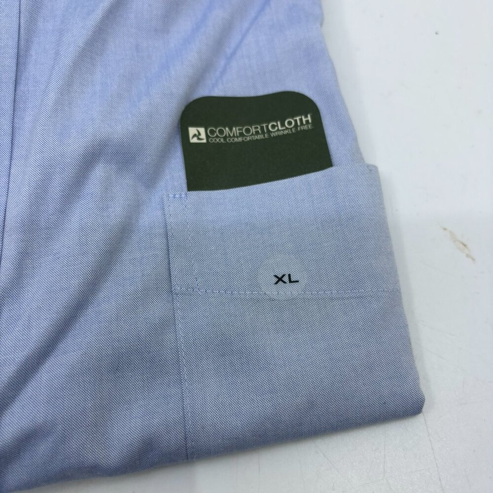 Eddi Bauer Blue XL Dress Shirt - Picture 3 of 5